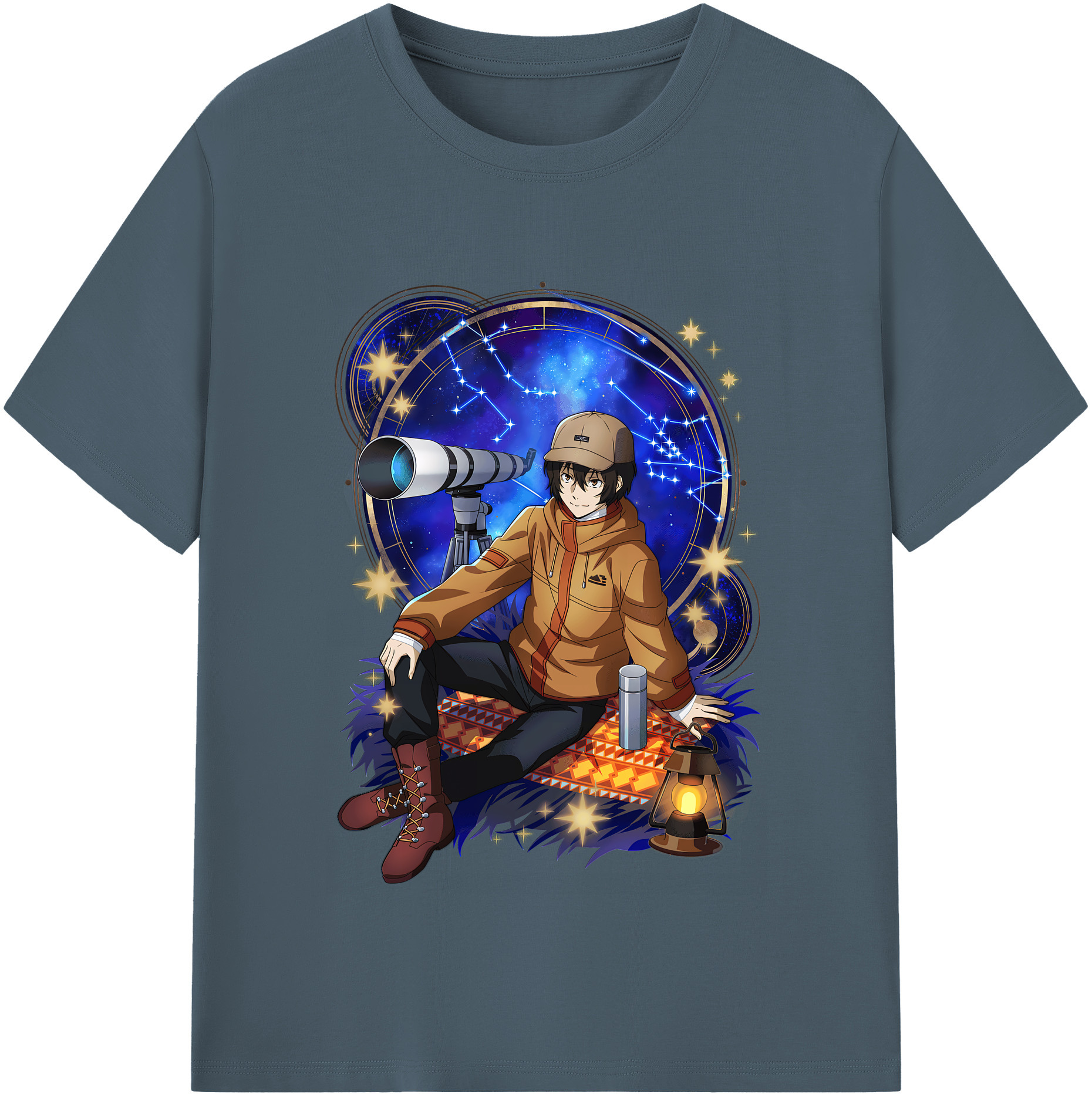 （画像用） 文豪ストレイドッグス Bungo Stray Dogs 綿100％半袖Tシャツ（フロントプリント）